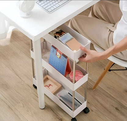 Organizador Multiuso con Ruedas – Ideal para Baño y Cocina